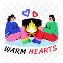 Warm hearts  Icon