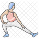 Warm Up Stretching Mobility Exercises Icon