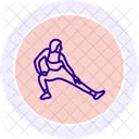 Warm Up Line Icon Icon