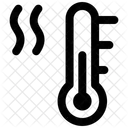 Temperatur Warm Thermometer Symbol
