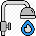 Heißes Wasser  Symbol