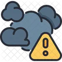 Warning Air Pollution Co Icon