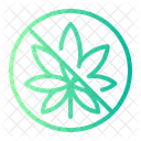 Warning Cannabis Signaling Icon