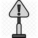 Warning Road Sign Icon