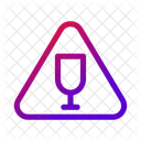 Warning Fragile Handle With Care Icon