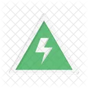 Warning Sign Current Icon