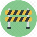 Warning Road Blocker Icon