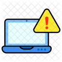 Warning Laptop Devices Icon