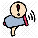 Warning announcement  Icon