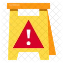 Warning Cleaner Cleaning Icon