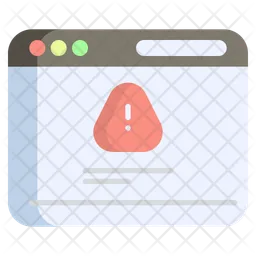 Warning browser  Icon