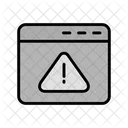 Warning Browser Coding Alert Icon