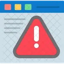 Warning Browser Error Warming Message Icon