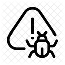 Warning Bug Error Icon