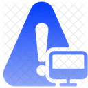 Warning Computer Icon