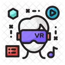 Virtual Reality Vr Glasses Virtual Tour Icon
