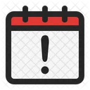 Warning Date  Icon