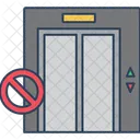 Warning Elevator Elevator Alert Elevator Malfunction Icon