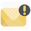Warning Mail Email Icon