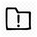 Handdrawn Appicons File Warning Icon