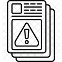 Warning File Alert Caution Icon