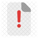 Warning File  Icon