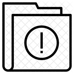 Warning Folder Icon
