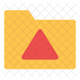 Warning Folder  Icon