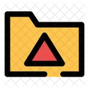 Warning Folder  Icon