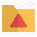 Warning folder  Icon