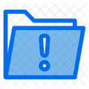 Warning Folder File Icon