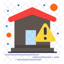 Warning Home  Icon