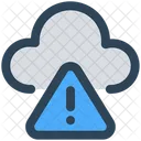 Weather Cloud Warning Icon