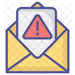 Warning Letter  Icon