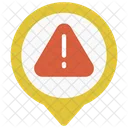 Warning Location  Icon