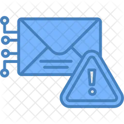 Warning mail  Icon