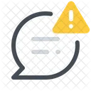 Warning Message Chat Icon