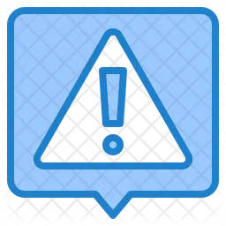 Warning Message  Icon
