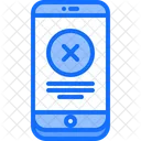 Warning Message Phone Error Message Error Message Icon