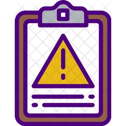 Warning Report  Icon