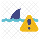Warning Shark  Icon