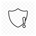 Warning Shield Alert Security Icon