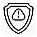 Shield Warning Alert Icon