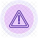 Warning Sign Color Circle Icon Icon