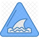 Warning Sign Shark Warning Sign Shark Warning Icon