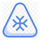 Warning Snow Indian Sign Icon