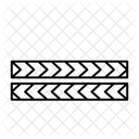 Warning Stripes  Icon