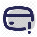 Warning Transaction Credit Card Debit Card Icon