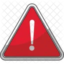 Warning Triangle Touchscreen Phone Frame Icon