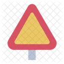 Warning Triangle Traffic Hazard Sign Icon